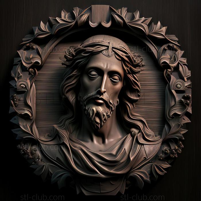 3D model st jesus (STL)